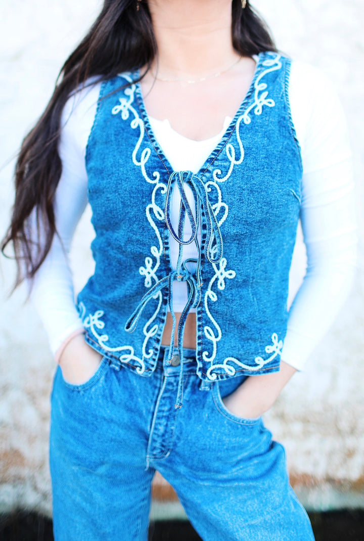 Dolly Denim Vest