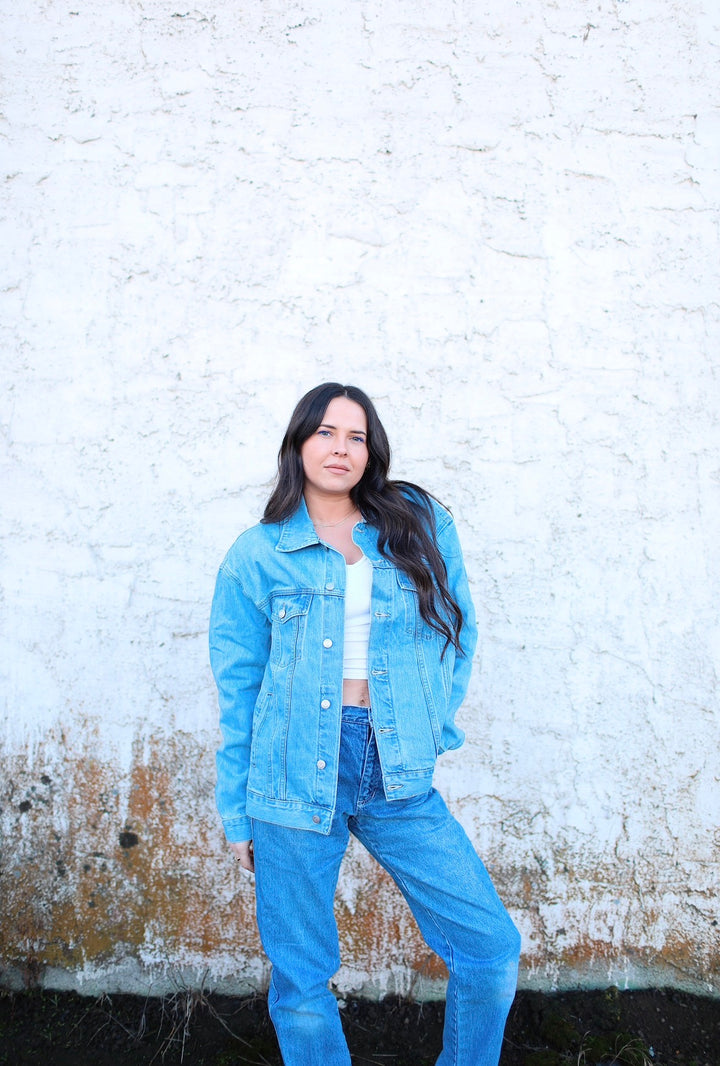 What A Friend We Have In Jesus Denim Jacket