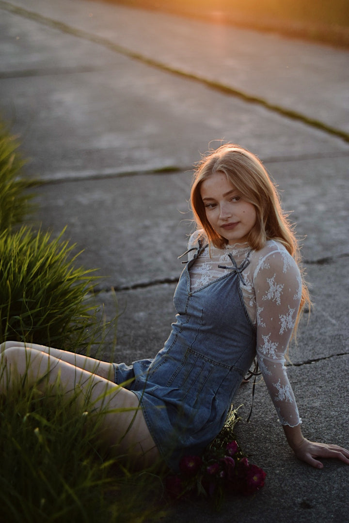 Lace Layering Long Sleeve