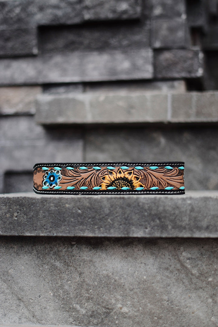 Sunflower Dog Collar
