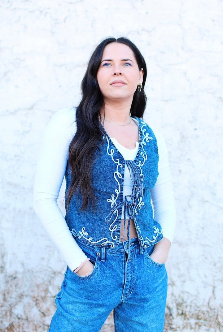Dolly Denim Vest