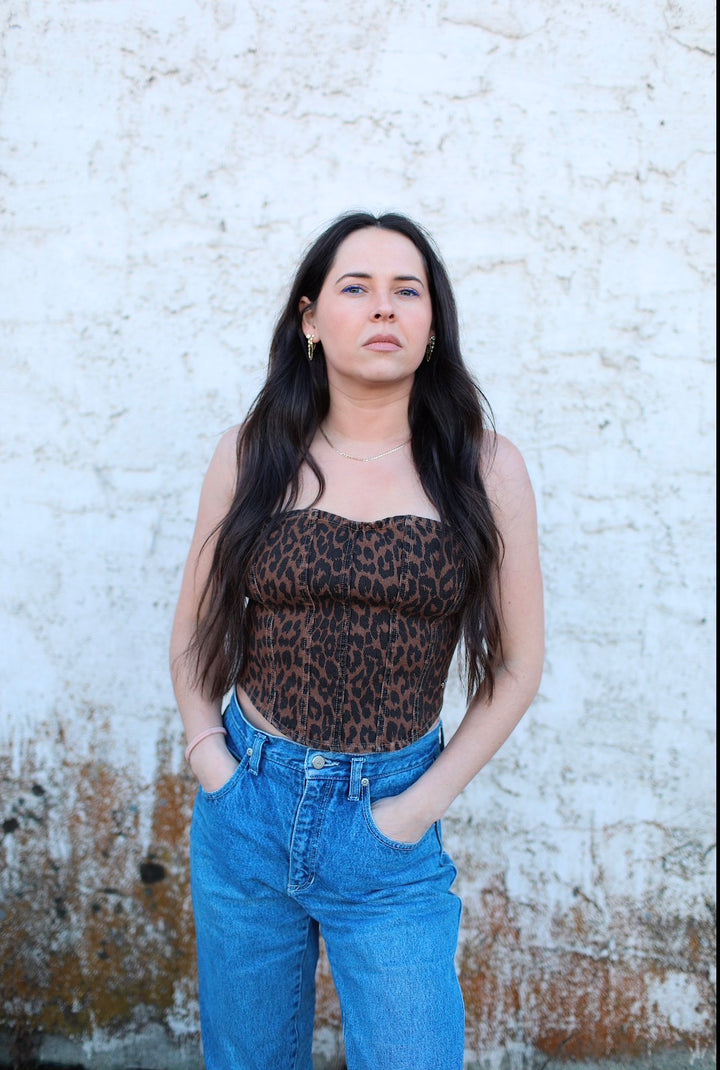 Cheetah Corset