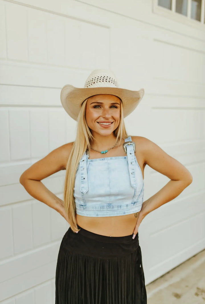 Buckle Up Buttercup Top