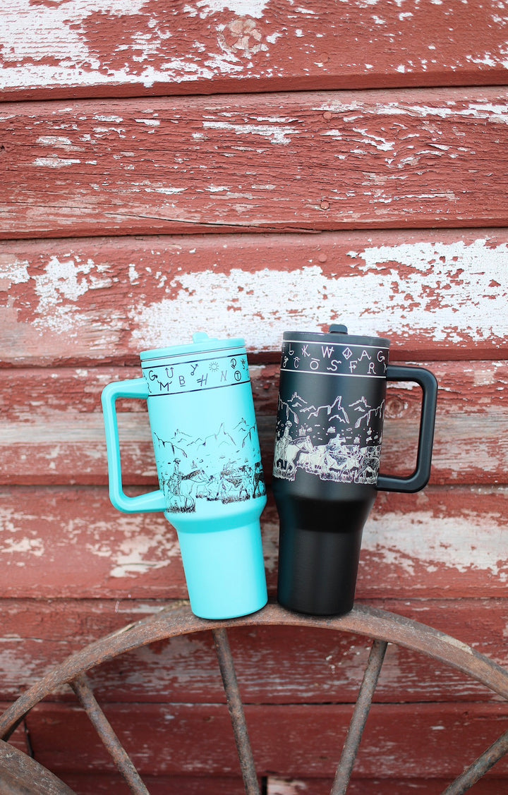 Traveling Cowboy Tumbler
