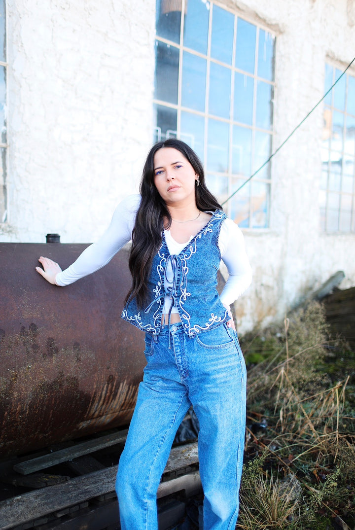 Dolly Denim Vest