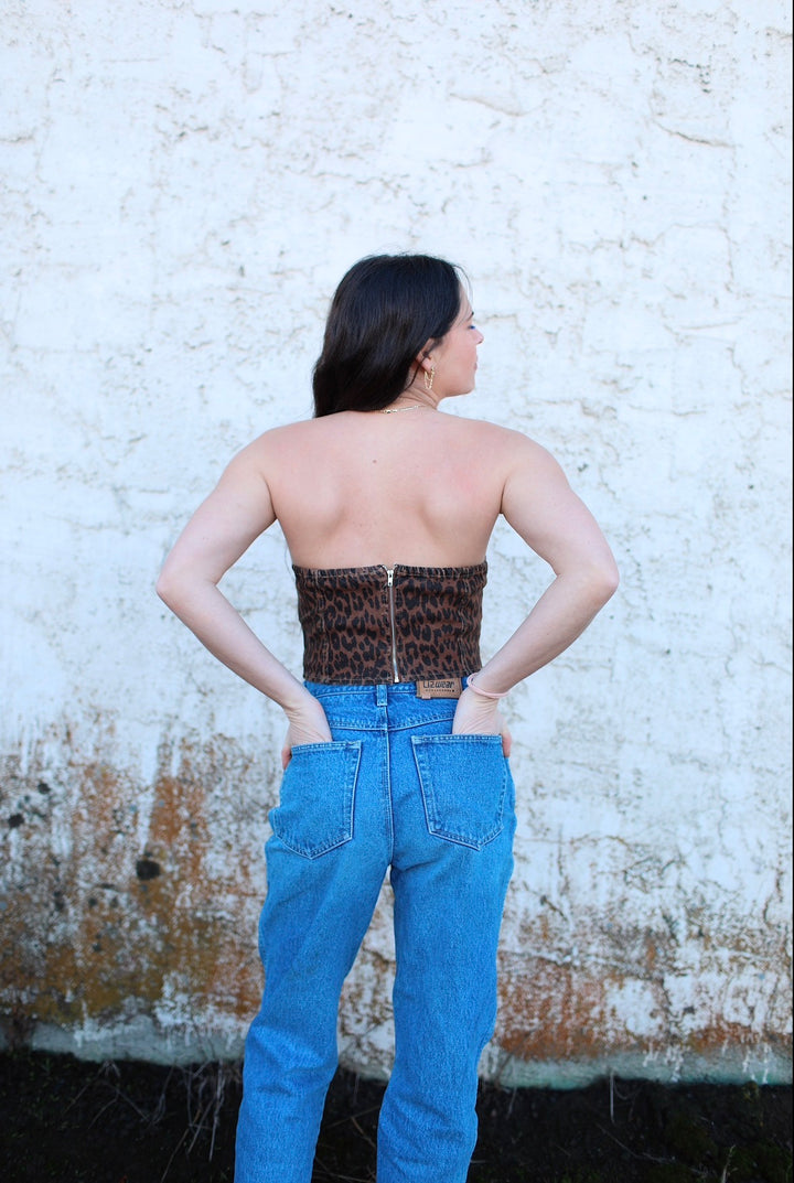 Cheetah Corset