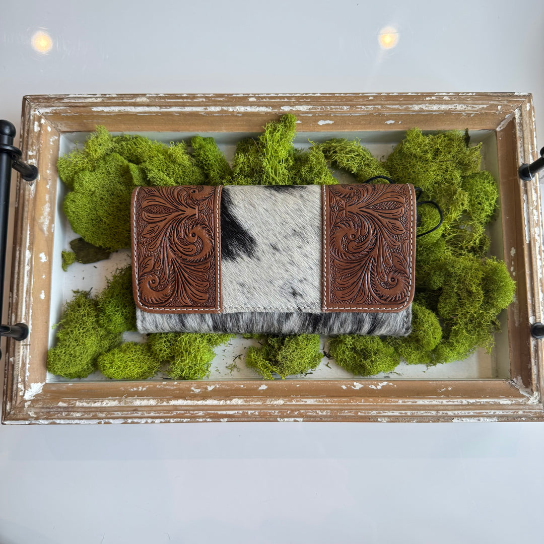 Classic Country Hand-Tooled Wallet