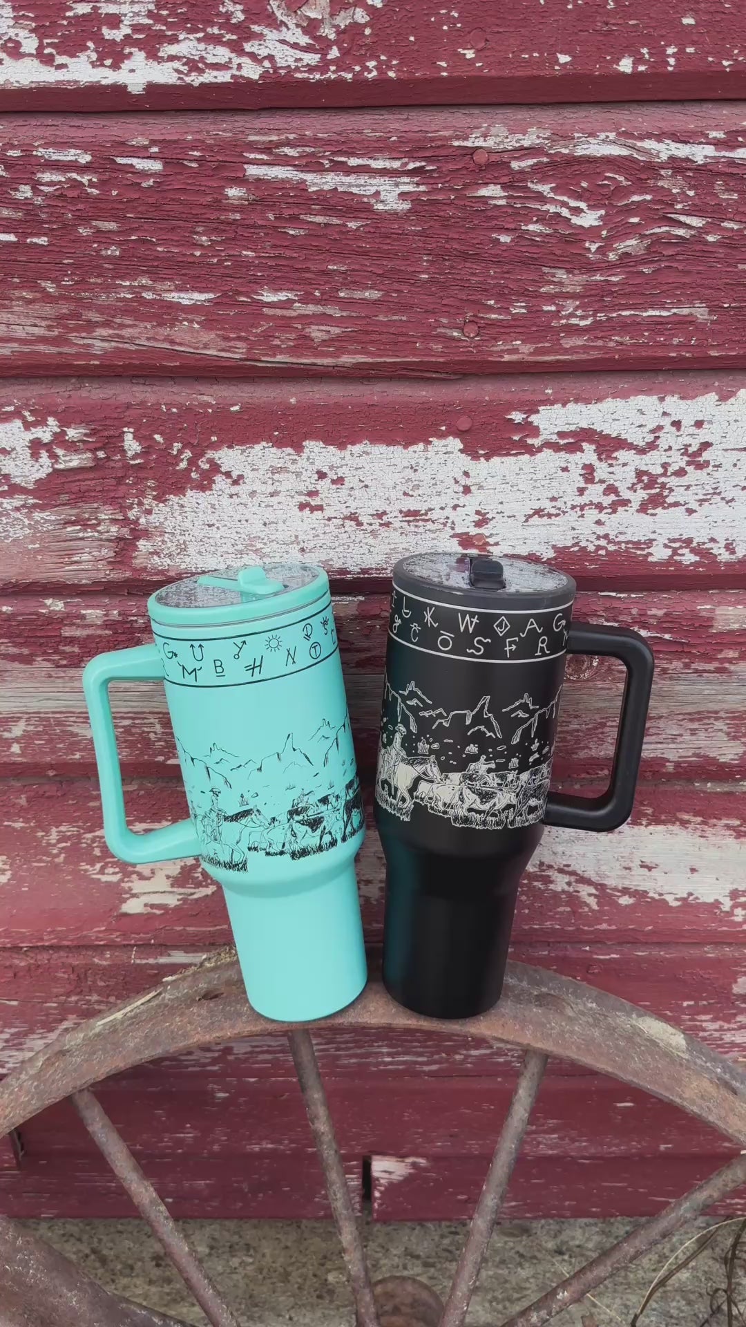 Traveling Cowboy Tumbler